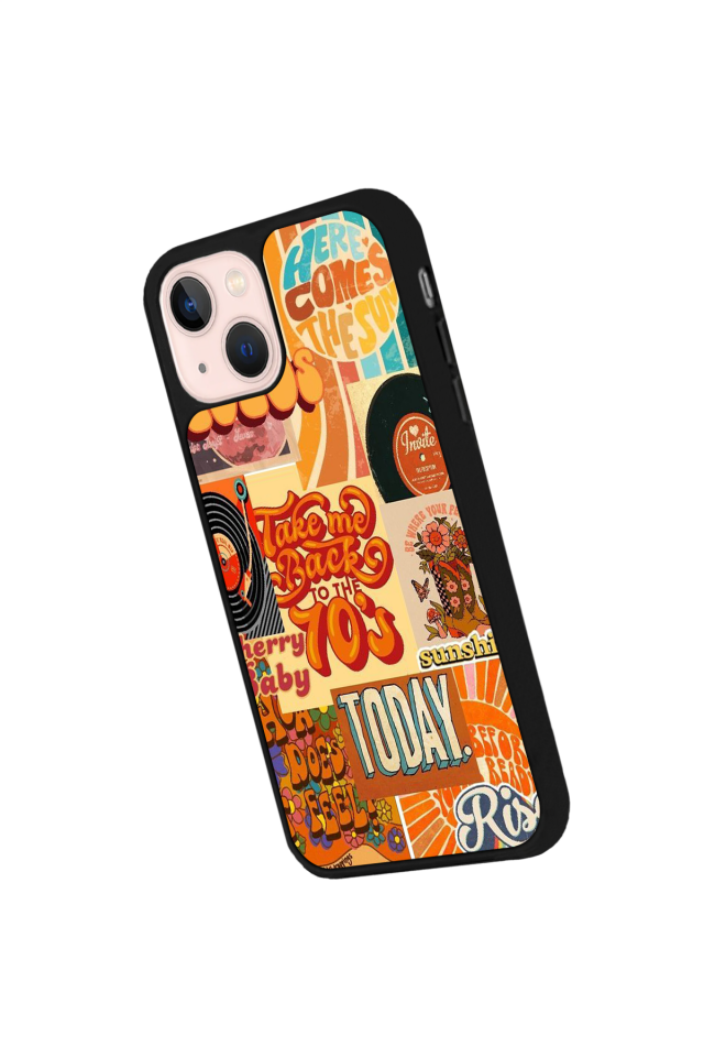 iPhone 13 Mini Uyumlu Poster Tasarımlı Glossy Premium Kılıf