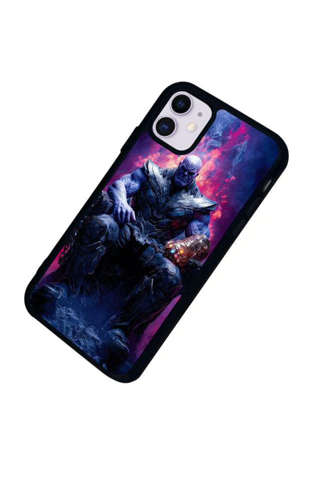 iPhone 11 Uyumlu Thanos Tasarımlı Glossy Premium Kılıf