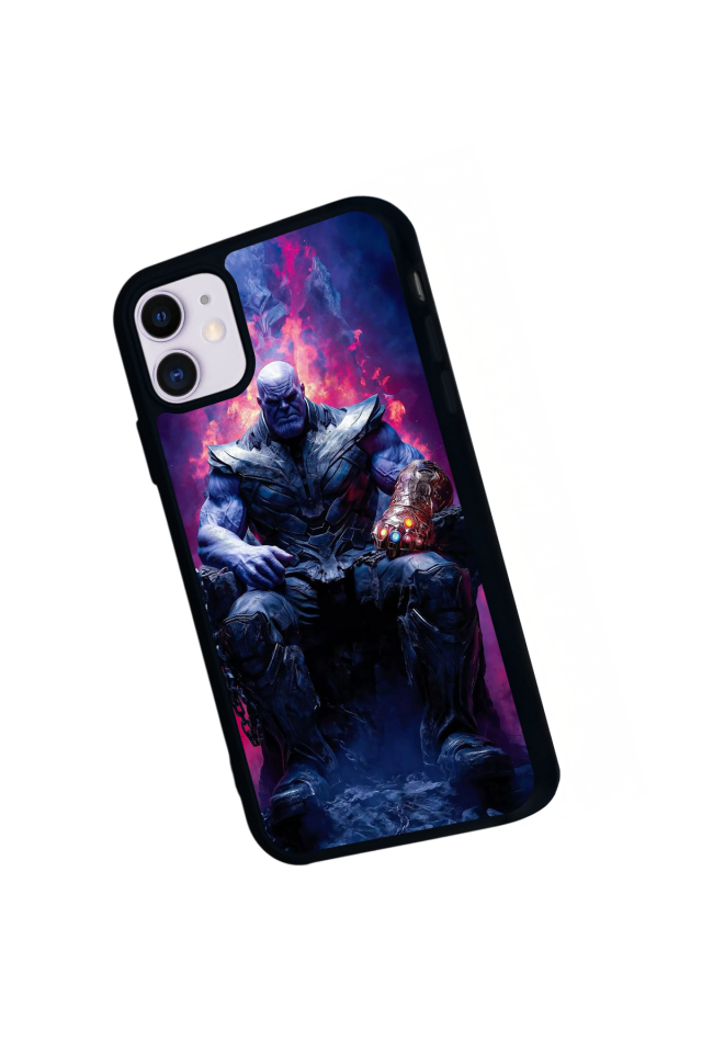 iPhone 11 Uyumlu Thanos Tasarımlı Glossy Premium Kılıf