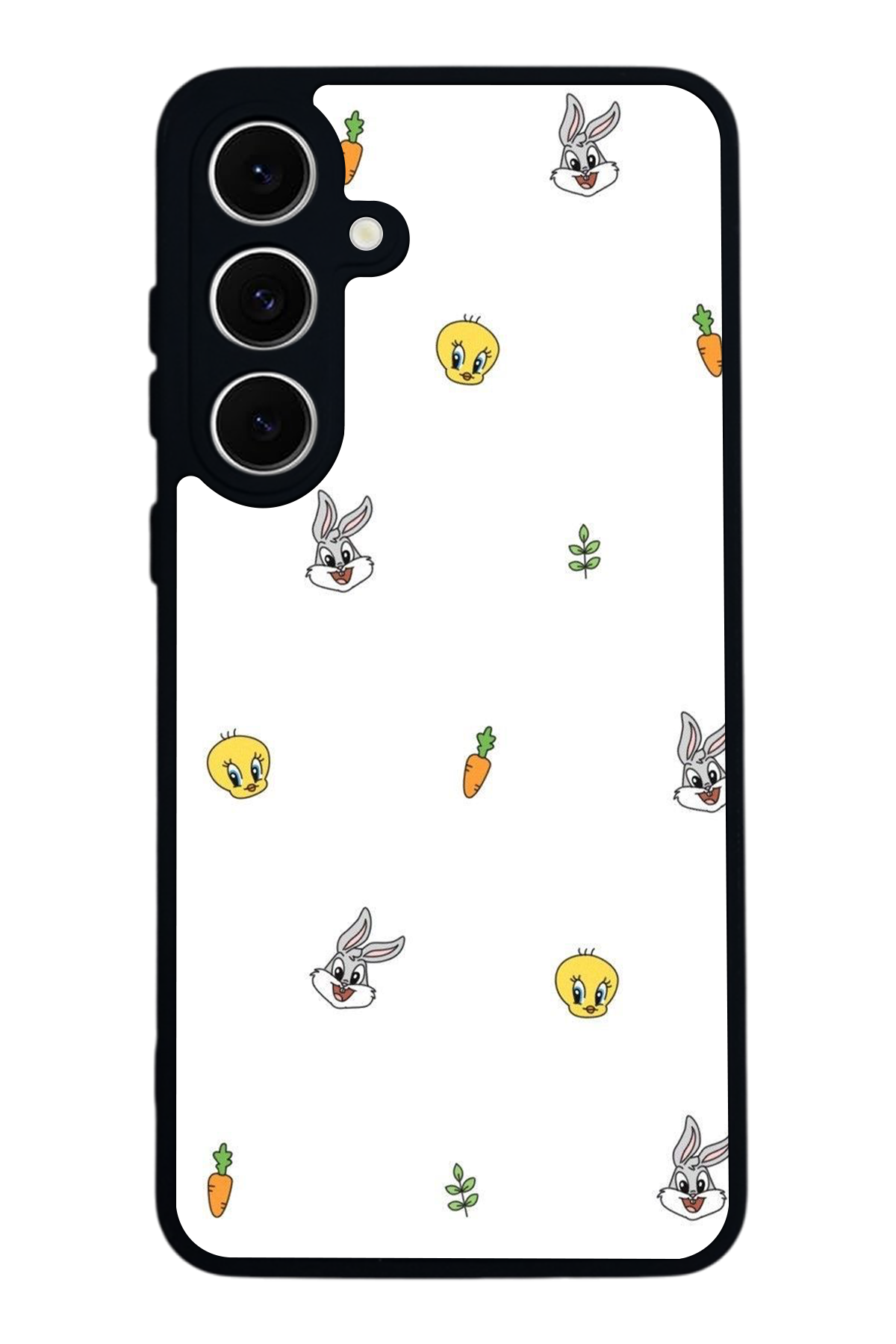 Samsung Galaxy S24 FE Uyumlu Tweety Tasarımlı Glossy Premium Kılıf