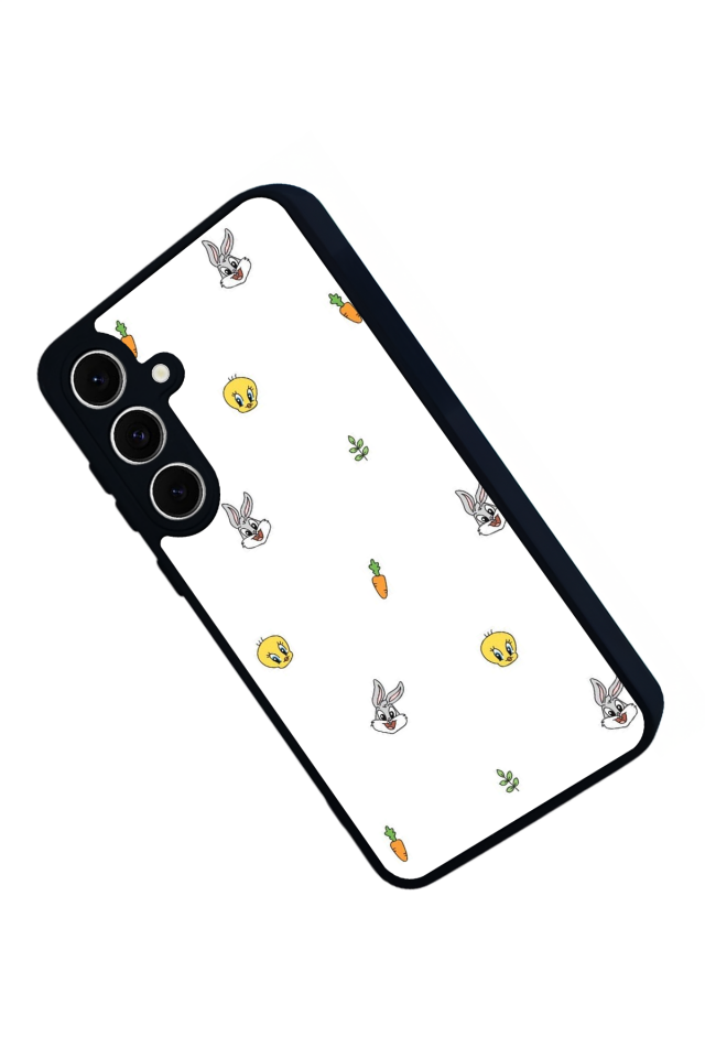 Samsung Galaxy S24 FE Uyumlu Tweety Tasarımlı Glossy Premium Kılıf