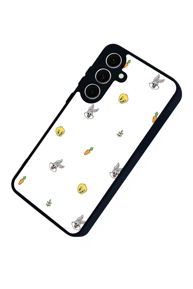 Samsung Galaxy S24 FE Uyumlu Tweety Tasarımlı Glossy Premium Kılıf