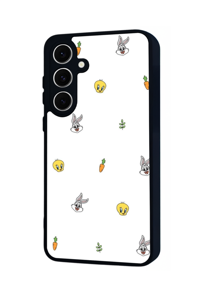 Samsung Galaxy S24 FE Uyumlu Tweety Tasarımlı Glossy Premium Kılıf