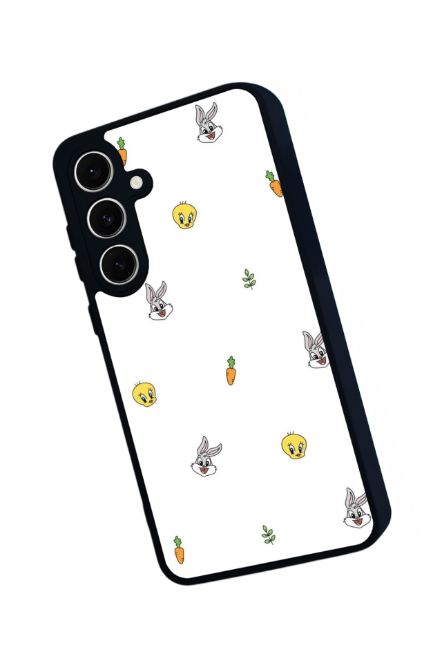 Samsung Galaxy S24 FE Uyumlu Tweety Tasarımlı Glossy Premium Kılıf