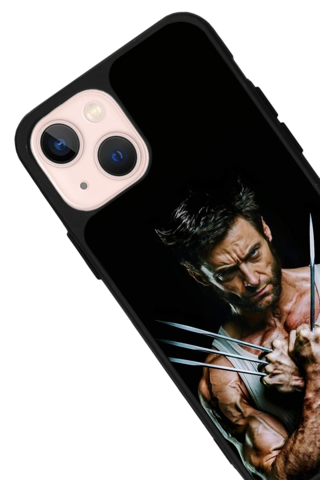 iPhone 14 Plus Uyumlu Wolverine Tasarımlı Glossy Premium Kılıf