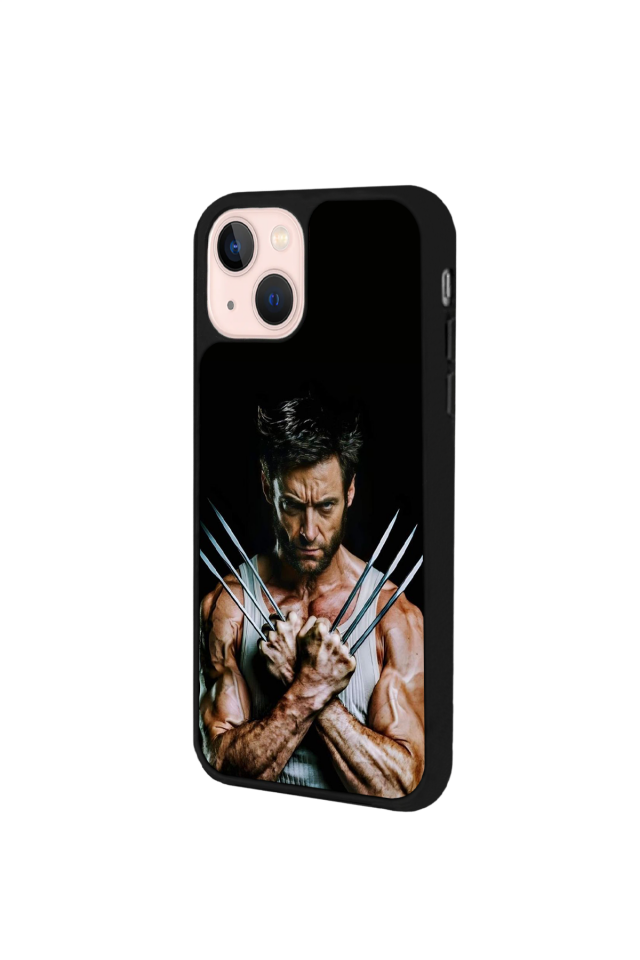 iPhone 14 Plus Uyumlu Wolverine Tasarımlı Glossy Premium Kılıf