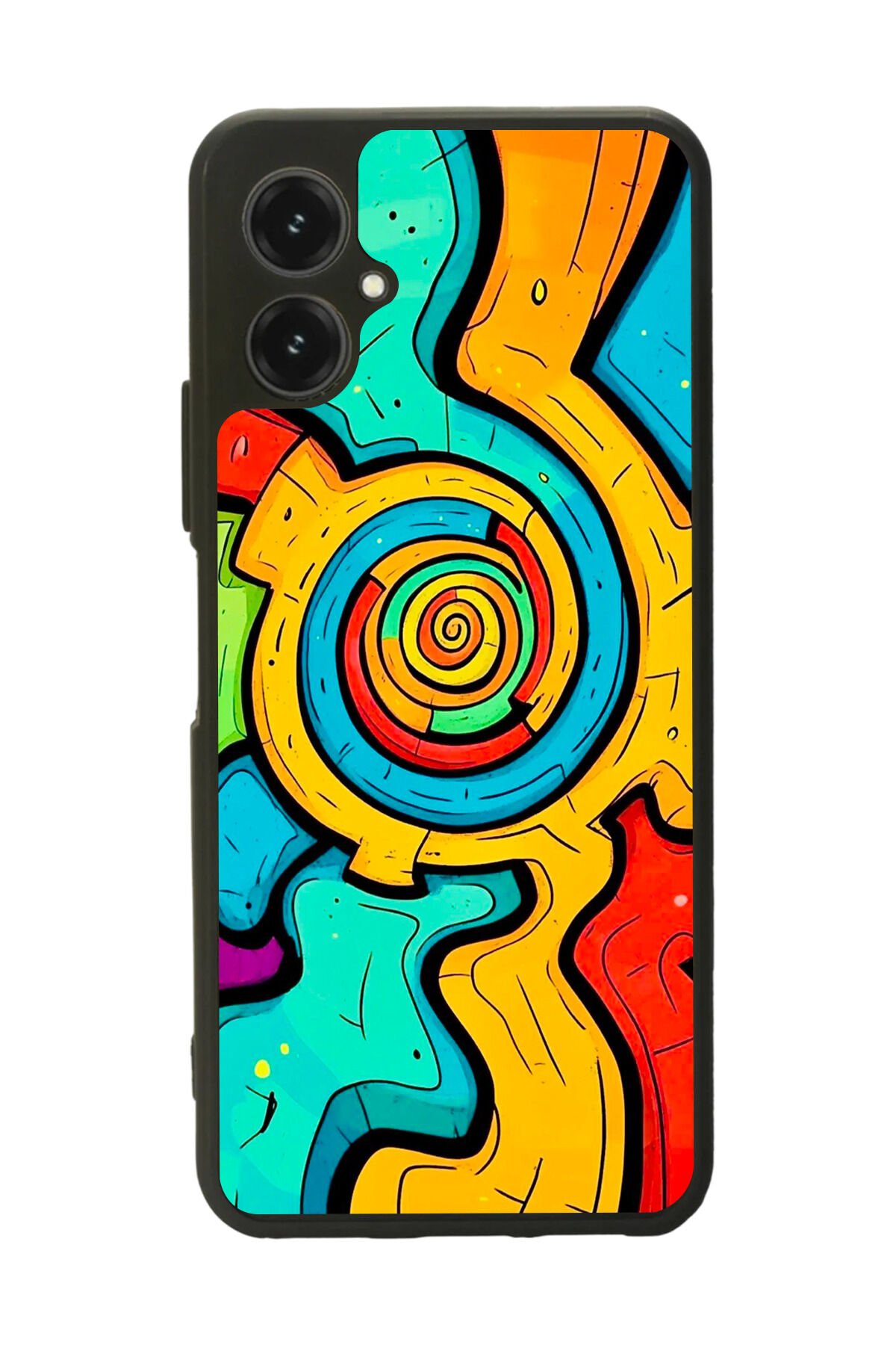 Omix X5 Uyumlu Abstract Tasarımlı Glossy Premium Kılıf