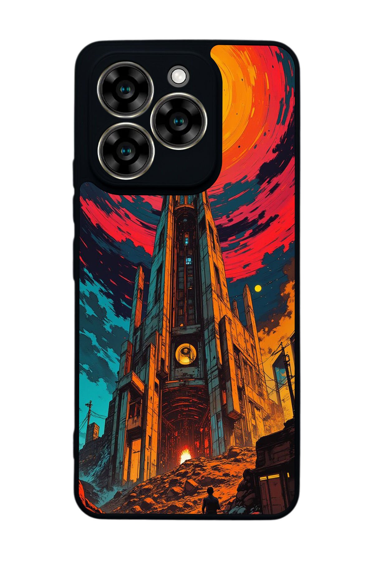 Reeder S919 Uyumlu Abstract Tasarımlı Glossy Premium Kılıf