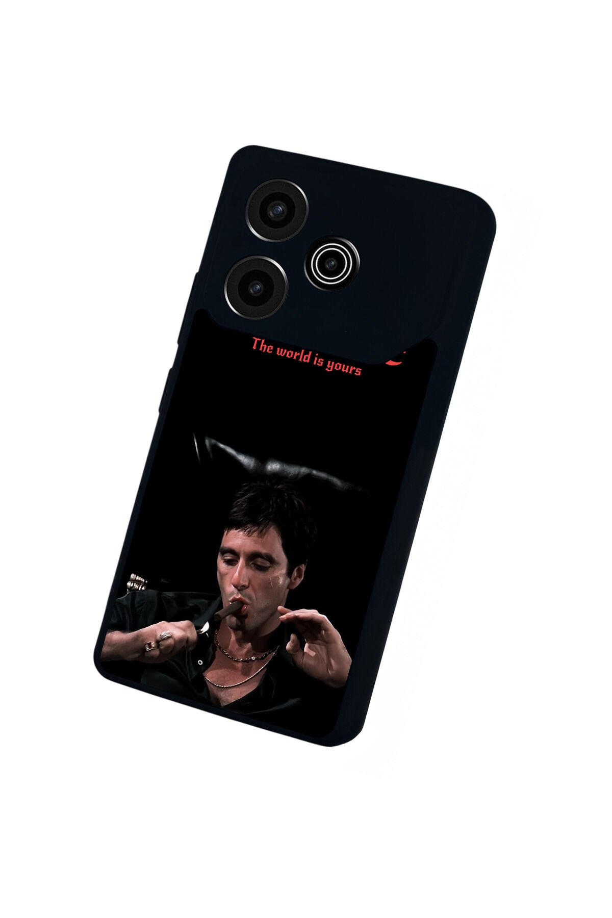 Tecno Pova 6 Uyumlu Scarface Tasarımlı Glossy Premium Kılıf