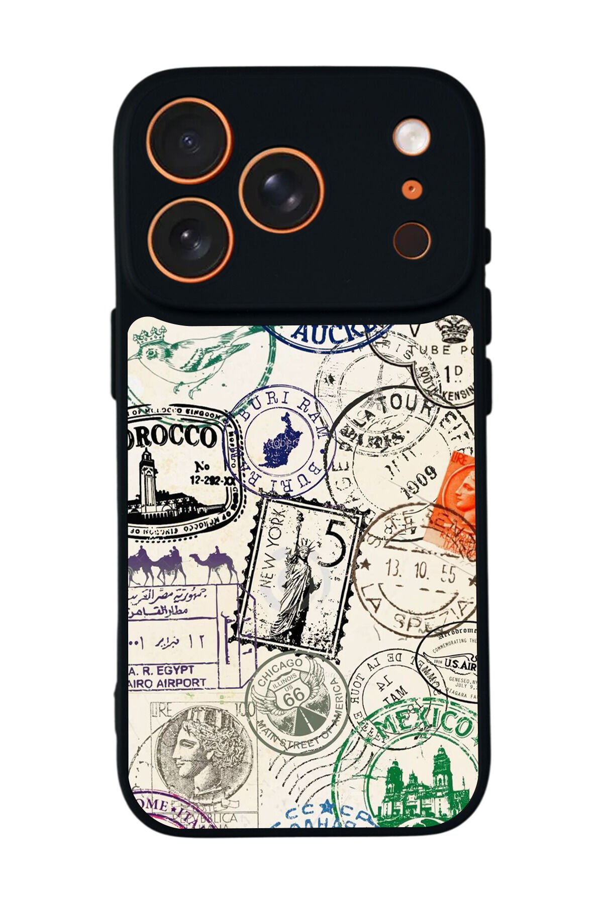 iPhone 17 Pro Max Uyumlu Poster Tasarımlı Glossy Premium Kılıf