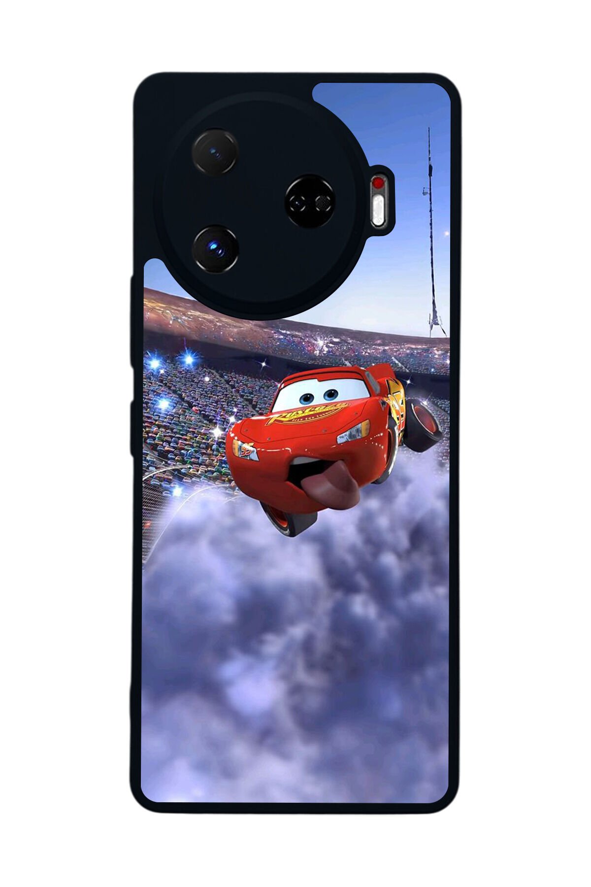 Tecno Camon 30 Pro Uyumlu Şimsek McQueen Tasarımlı Glossy Premium Kılıf