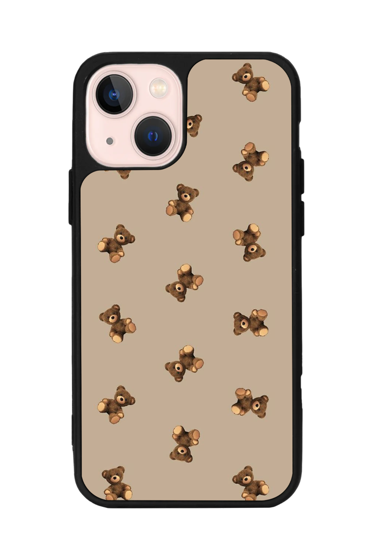 iPhone 15 Uyumlu Ayı Tasarımlı Glossy Premium Kılıf