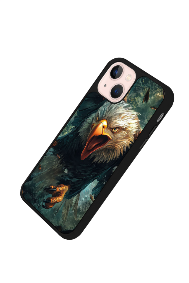 iPhone 15 Uyumlu Besiktas Tasarımlı Glossy Premium Kılıf