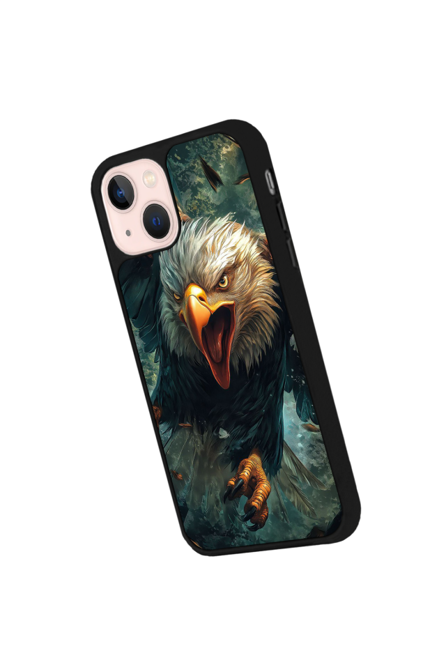 iPhone 15 Uyumlu Besiktas Tasarımlı Glossy Premium Kılıf