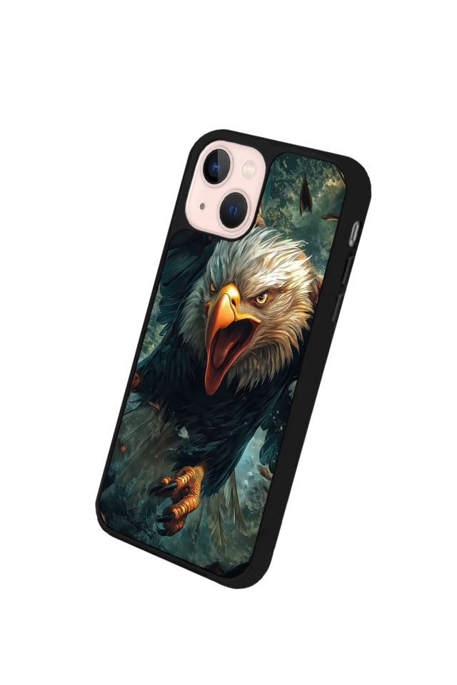 iPhone 15 Uyumlu Besiktas Tasarımlı Glossy Premium Kılıf