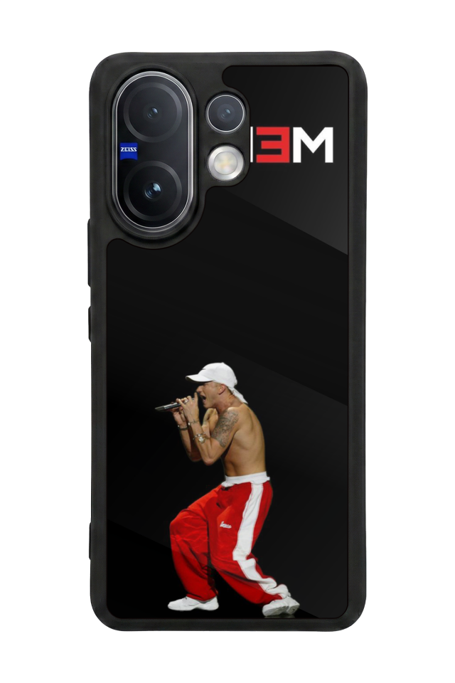 Vivo V60 Uyumlu Eminem Tasarımlı Glossy Premium Kılıf