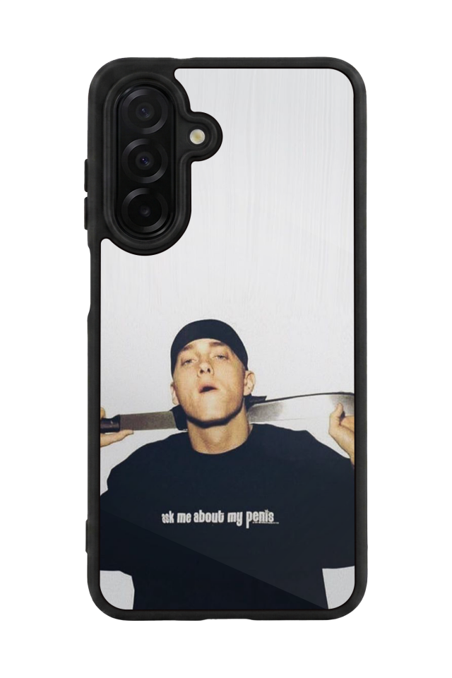 Samsung Galaxy A56 Uyumlu Eminem Tasarımlı Glossy Premium Kılıf