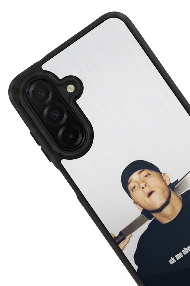 Samsung Galaxy A56 Uyumlu Eminem Tasarımlı Glossy Premium Kılıf