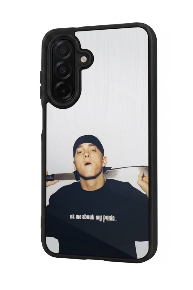 Samsung Galaxy A56 Uyumlu Eminem Tasarımlı Glossy Premium Kılıf