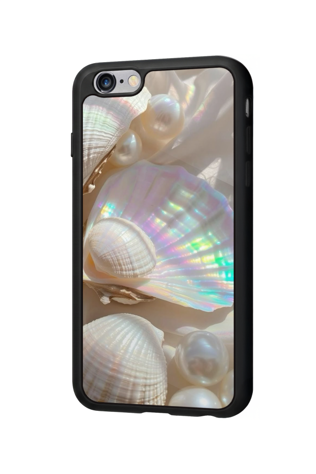 iPhone 6 Plus Uyumlu  İnci Tasarımlı Glossy Premium Kılıf