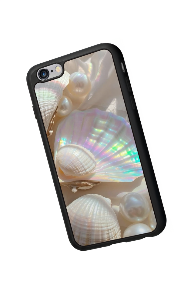 iPhone 6 Plus Uyumlu  İnci Tasarımlı Glossy Premium Kılıf
