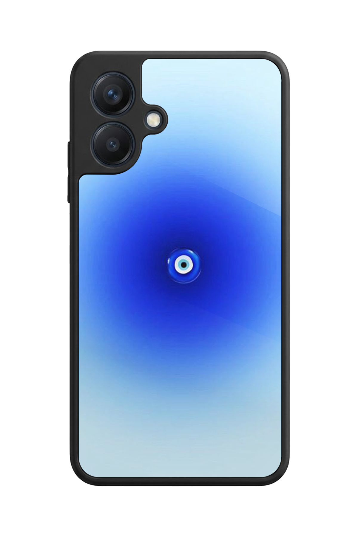Samsung Galaxy A07 Uyumlu Nazar Tasarımlı Glossy Premium Kılıf