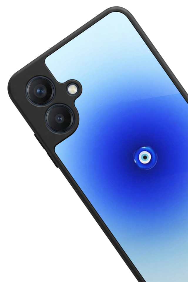Samsung Galaxy A07 Uyumlu Nazar Tasarımlı Glossy Premium Kılıf