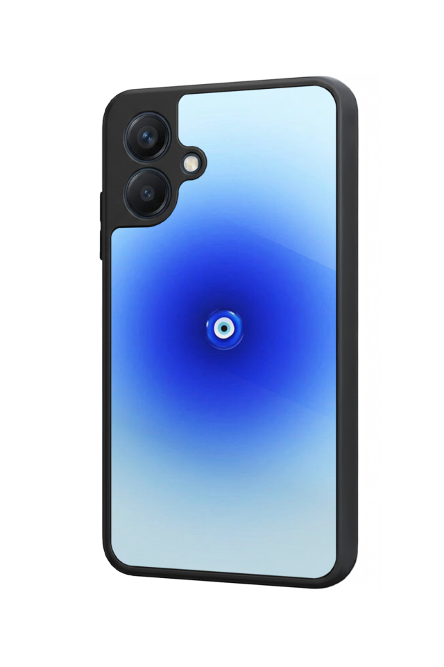 Samsung Galaxy A07 Uyumlu Nazar Tasarımlı Glossy Premium Kılıf