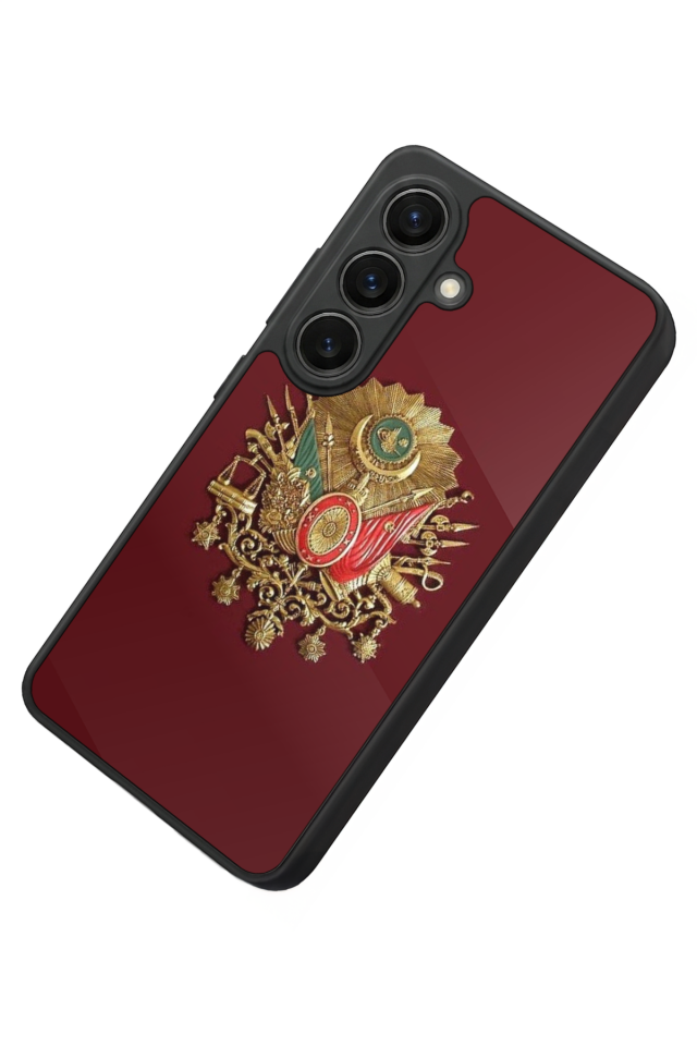 Samsung Galaxy S26 Uyumlu Osmanli Tugrasi Tasarımlı Glossy Premium Kılıf