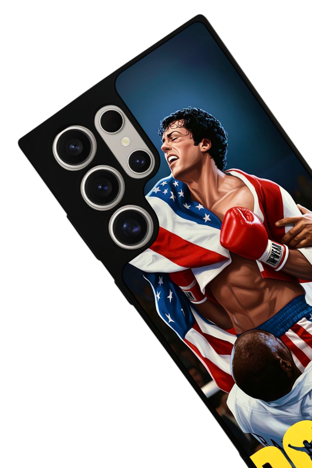 Samsung Galaxy S24 Ultra Uyumlu Rocky Tasarımlı Glossy Premium Kılıf