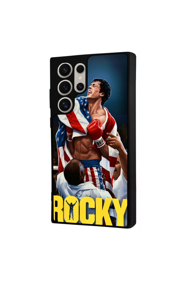 Samsung Galaxy S24 Ultra Uyumlu Rocky Tasarımlı Glossy Premium Kılıf