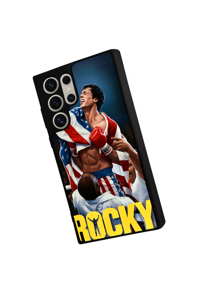 Samsung Galaxy S24 Ultra Uyumlu Rocky Tasarımlı Glossy Premium Kılıf
