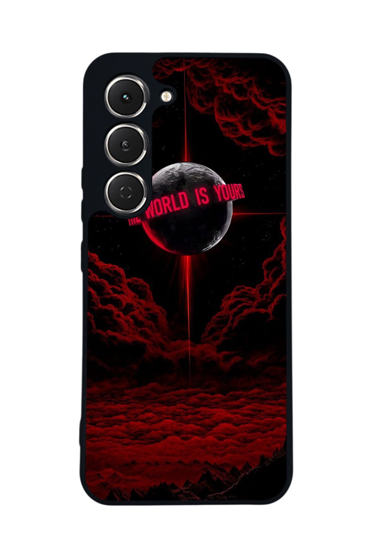 Tecno Spark 40 Pro Uyumlu Scarface Tasarımlı Glossy Premium Kılıf