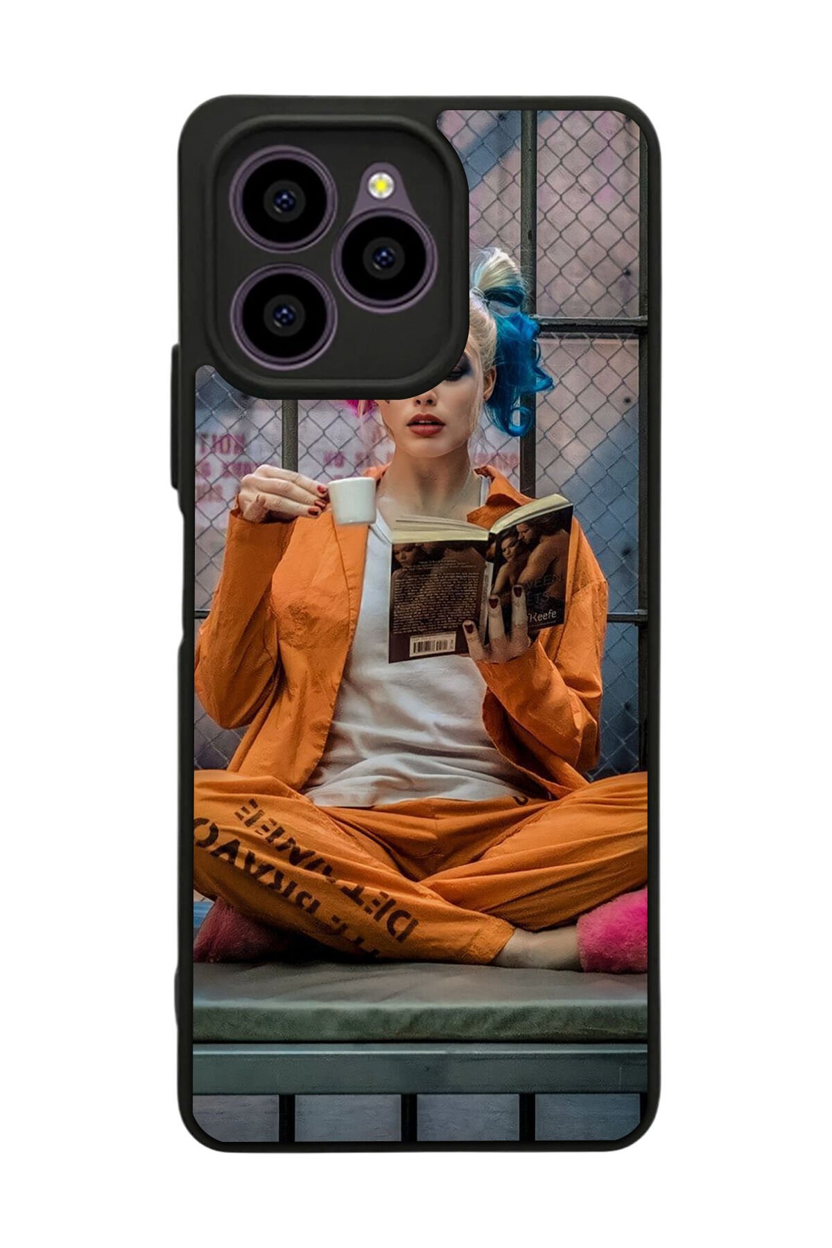 Omix X6 Uyumlu HarleyQueen Tasarımlı Glossy Premium Kılıf