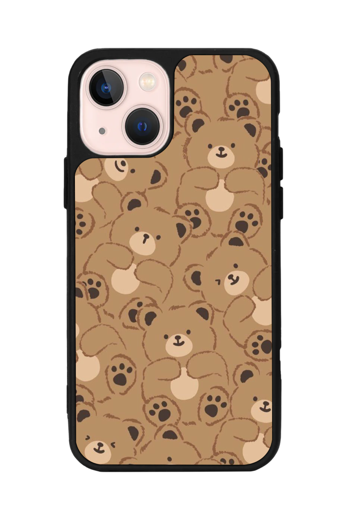 iPhone 15 Uyumlu Ayı Tasarımlı Glossy Premium Kılıf