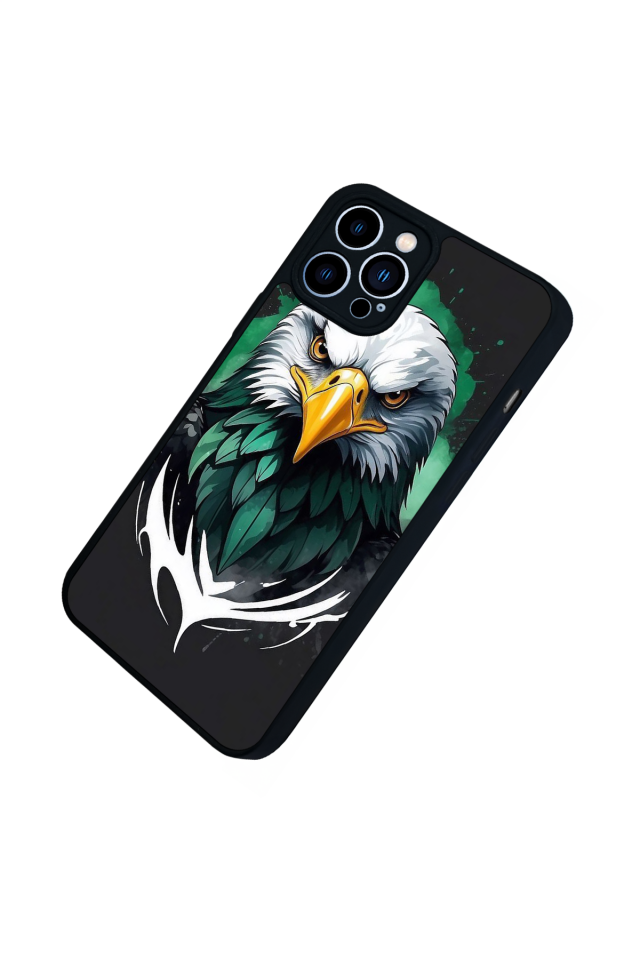 iPhone 13 Pro Max Uyumlu Besiktas Tasarımlı Glossy Premium Kılıf