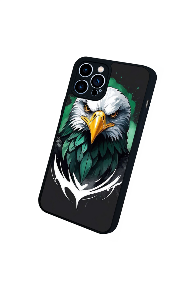 iPhone 13 Pro Max Uyumlu Besiktas Tasarımlı Glossy Premium Kılıf