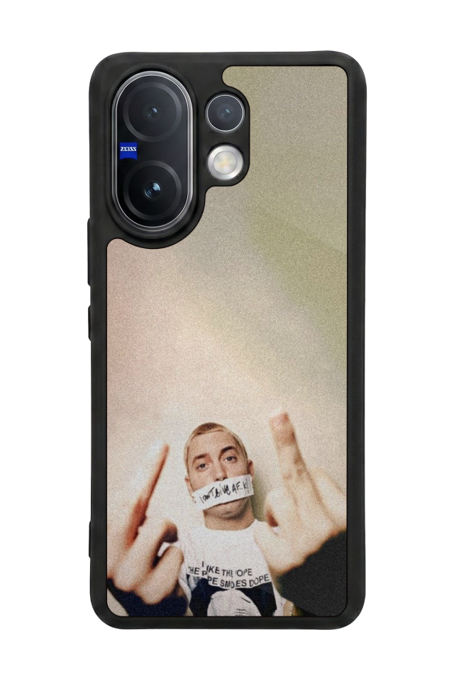 Vivo V60 Uyumlu Eminem Tasarımlı Glossy Premium Kılıf