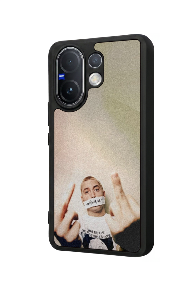 Vivo V60 Uyumlu Eminem Tasarımlı Glossy Premium Kılıf