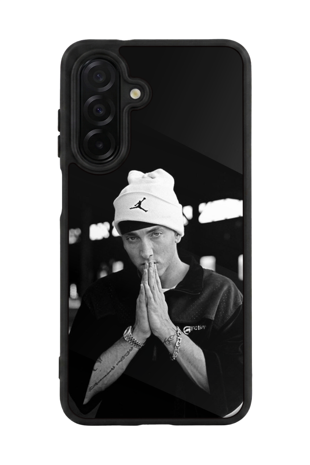 Samsung Galaxy A56 Uyumlu Eminem Tasarımlı Glossy Premium Kılıf