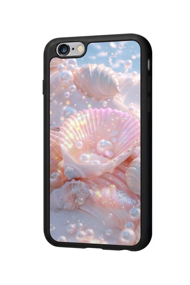 iPhone 6 Plus Uyumlu  İnci Tasarımlı Glossy Premium Kılıf