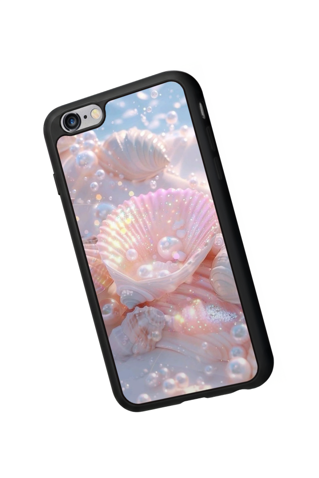 iPhone 6 Plus Uyumlu  İnci Tasarımlı Glossy Premium Kılıf