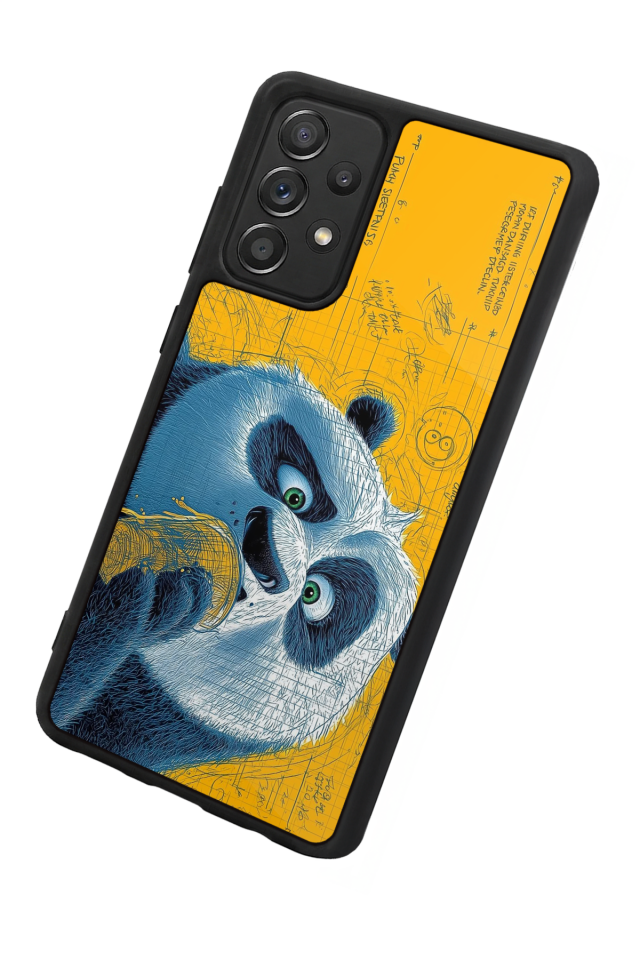 Samsung Galaxy A72 Uyumlu Kung Fu Panda Tasarımlı Glossy Premium Kılıf