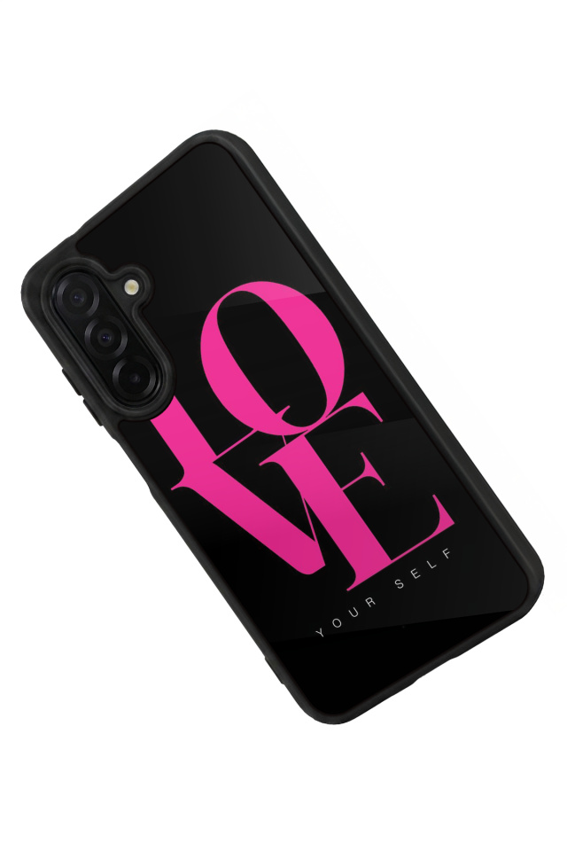 Samsung Galaxy A36 Uyumlu Love Tasarımlı Glossy Premium Kılıf