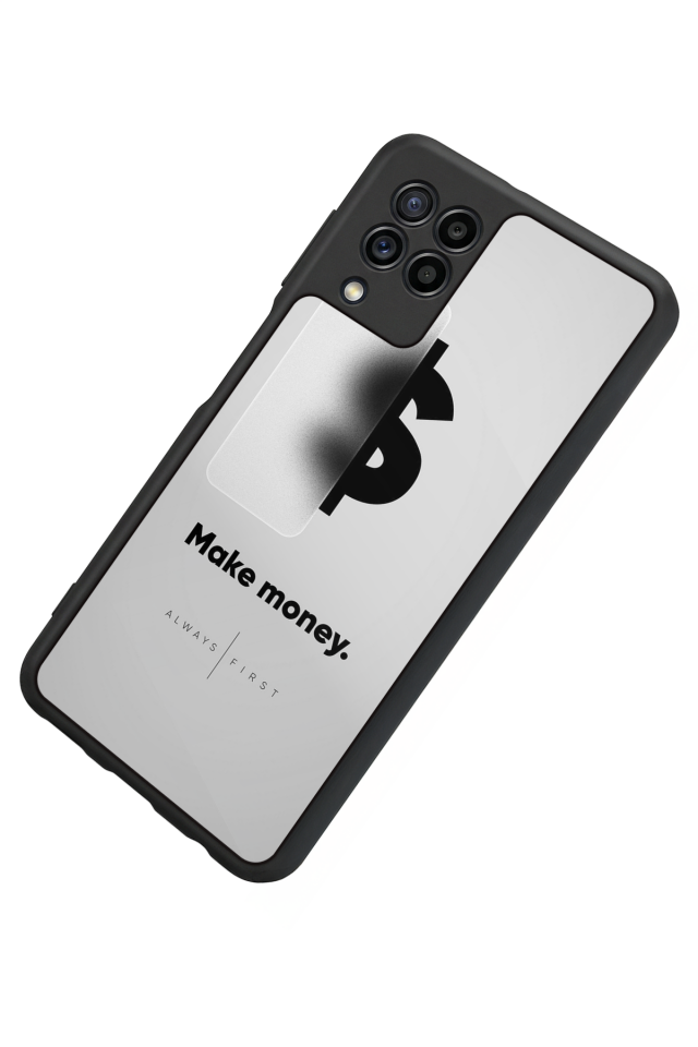 Samsung Galaxy M32 Uyumlu Money Para Tasarımlı Glossy Premium Kılıf