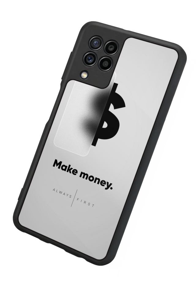 Samsung Galaxy M32 Uyumlu Money Para Tasarımlı Glossy Premium Kılıf