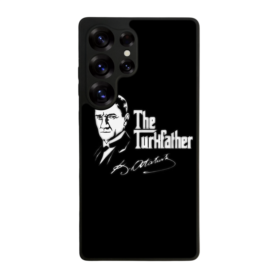 Samsung Galaxy S25 Ultra Uyumlu Mustafa Kemal Ataturk Tasarımlı Glossy Premium Kılıf