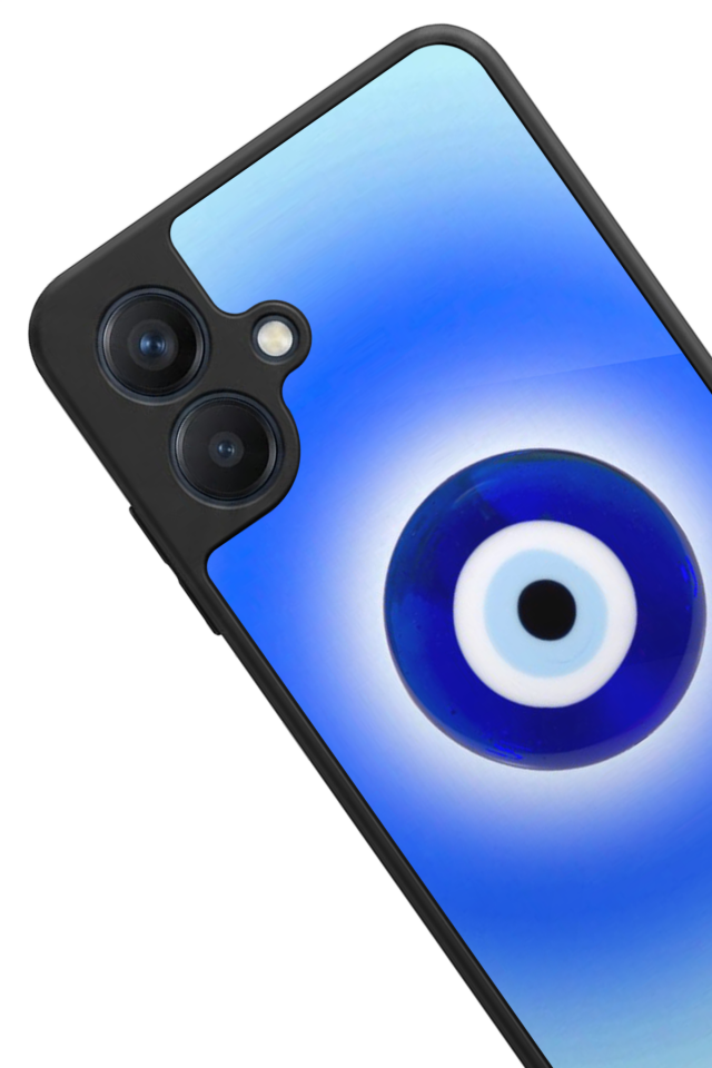 Samsung Galaxy A07 Uyumlu Nazar Tasarımlı Glossy Premium Kılıf