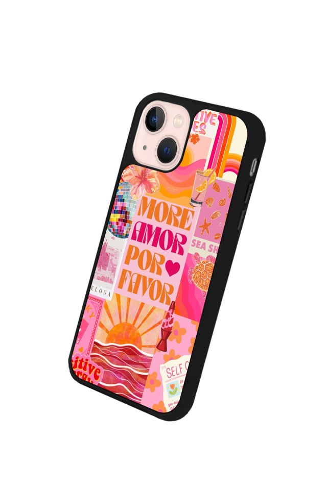 iPhone 13 Mini Uyumlu Poster Tasarımlı Glossy Premium Kılıf