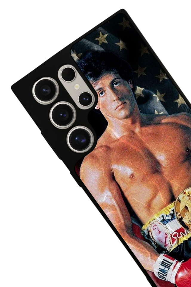 Samsung Galaxy S24 Ultra Uyumlu Rocky Tasarımlı Glossy Premium Kılıf